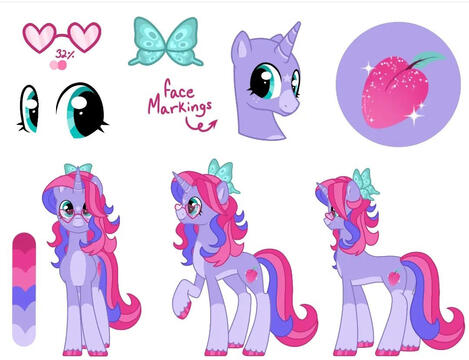 Pony Reference Sheet